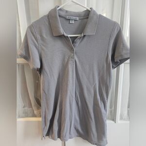 Port Authority Women's Gray Polo Shirt